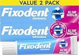 Fixodent Complete Original Denture Adhesive Cream, 2.4 oz, Pack of 2