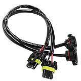 YUNPICAR 5202 H16 to 9006 9005 Wire Harness Socket Connector Adapter for Headlights Fog Lights