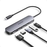 Anker USB-C Hub, 5-in-1 USB Hub for Laptops, 4K HDMI Multiport Adapter