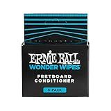 Ernie Ball Wonder Wipes Fretboard Conditioner, 6-pack (P04276)