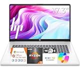 HP 17 inch Business Laptop Computer • 2026 Edition • Latest AMD Ryzen 5 CPU • 16GB RAM • 512GB SSD • 17.3" FHD Display • Copilot+ • Long Battery Life • Windows 11 with Office 365 for The Web