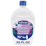 Softsoap Antibacterial Hand Soap Refill, White Tea & Berry Scent, 50 fl oz