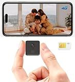 AllTough 4K Hidden Camera,Security Camera No WiFi with 4G SIM Card,Nanny Cam Hidden Camera,Small Cameras Hidden Wireless,Secret Cameras for Spying,App Control with Motion Detection and Night Vision