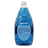 Amazon Basics Liquid Dish Soap, Fresh Scent, Grease-cutting Formula, 30 Fl Oz, Pack of 1