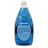 Amazon Basics Liquid Dish Soap, Fresh Scent, Grease-cutting Formula, 30 Fl Oz, Pack of 1