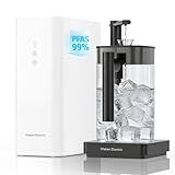 Waken Electric Under-Sink Reverse Osmosis Water Filtration System & Countertop Auto-Fill Pitcher, 2:1 Pure-to-Drain, 4-Stage NSF/ANSI 58 & 372 Certified, 0.0001μm RO for PFAS, Lead & TDS Reduction