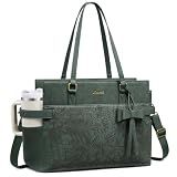 LOVEVOOK Laptop Bag for Women, Work Tote Computer Purse for Office Teacher