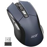Acer Wireless Mouse for Laptop, 2.4GHz Computer Mouse 5 Adjustable 4000 DPI