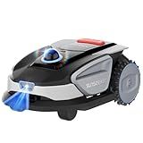 Sunseeker S4 LiDAR Robot Lawn Mower for Up to 0.25 Acre (1000 m²), Vision AI + 360° 3D LiDAR Navigation, Wire-Free Virtual Boundary, Systematic Cutting, 42% Slope, App Control, 60 dB Quiet Mowing
