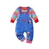 Baby Boy Halloween outfits,Toddler Boy Chucky Outfit Goodguy Outfits