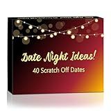 Mens Valentines Day Gifts for Him Boyfriend,Romantic Anniversary Couple Gifts for Her Girlfriend,40 Scratch Off Date Night Ideas Games Card for Women,Men,Wife,Husband on Christmas,Wedding,Engagement