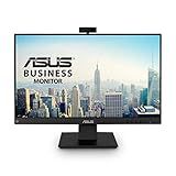 ASUS BE24EQK 24 Inch 1080P Computer Monitor, Webcam, HDMI, DisplayPort, VGA