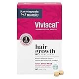 Viviscal Hair Growth Supplements For Women For Thicker, Fuller Hair, Nourishes Thinning & Loss, With Proprietary Collagen Complex, 60 Tablets, 1 Month Supply