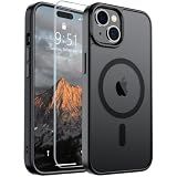 SUPFINE Magnetic for iPhone 15 Case Black