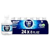 Pure Life Purified Bottled Water - 24 Pack, Mini 8 Fl Oz Bottles