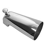 DANCO Bathroom Tub Spout with Front Pull Up Diverter, Chrome Finish, 1-Pack (88052)