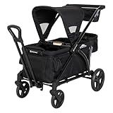 Baby Trend Expedition 2-in-1 Stroller Wagon Plus, Ultra Black
