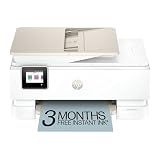 HP Envy Photo 7975 Wireless Color Inkjet Photo Printer, Print, scan, Copy, Easy Setup, Mobile Printing, Best-for-Home, 3 Month Instant Ink Trial Included, AI-Enabled (B63K3A)