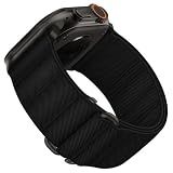 Suitisbest Sport Bands Compatible with Apple Watch Ultra Band 49mm 46mm 45mm 44mm 42mm Men, Stretchy Nylon Sport Loop Strap with S-Hook for iWatch Series 11 10 9 8 7 6 5 4 3 2 1, SE 3 2 1, Ultra 3 2 1