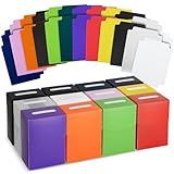 Okuna Outpost Deck Boxes with Dividers - Trading Card Storage Box & Organizer - Bulk Plastic Cases for Baseball & Game Cards - 2.88 x 1.88 x 3.88 in, Multicolor, 12-Pack