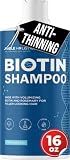 Rosemary and Biotin Shampoo for Thinning Hair - Vegan Volumizing Shampoo for Fine Hair with B Vitamins Argan Oil & Tea Tree Essential Oil - Paraben Silicone and Sulfate Free Vegan Formula (16 Fl Oz)