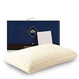 Talatex Talalay 100% Natural Premium Latex Pillow, Purefusion Talalay Latex Helps Relieve Pressure, No Memory Foam Chemicals, Perfect Package Best Gift with Removable Tencel Cover