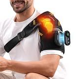 Cordless Shoulder Heating Pad with Detachable Remote