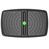 Ergohead 1 inch Thick Anti Fatigue Kitchen Mat Standing Mat with Massage Ball, Non Slip Standing Desk Mat with Massage Point, Multi-Purpose Comfort Floor Mat for Feet, Office, Home (Black, 17"x28"x1")