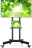 Perlegear Rolling TV Stand for 32-85 Inch Screens up to 132 lbs