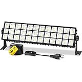 YQNLIFA 100W LED Shop Lights, 14000LM 6000K Plug in Garage Light with 6FT Power Cord, IP66 Waterproof Work Light for Garage, Outdoor, Workshop, Yard, Warehouses, Carport, Indoor