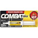 Combat Max Roach Killing Gel for Indoor and Outdoor Use, 1 Syringe, 2.1 Ounce (Pack of 1)