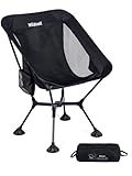 WildCall Lightweight Folding Camping Chair Quick Setup Frame Beach Chair Compact Backpacking Chair with Anti-Sink Feet