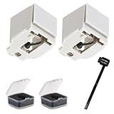GDGJWL 2-Pack ATN3600L Stylus Replacement - Diamond Tip & Carbon Fiber Turntable Needle for Audio-Technica AT-LP60X/AT3600L/AT-LP2D, Includes Brush & Tweezers