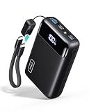 INIU Portable Charger, Smallest 22.5W 20000mAh USB C in & Out Power Bank Fast Charging, PD 3.0+QC 4.0 LED Display Phone Battery Pack Compatible with iPhone 17 16 15 14 Pro Samsung S24 Google iPad etc