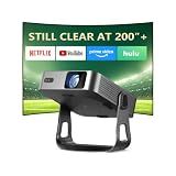 Now with Netflix/1080P-VOPLLS Smart Mini Projector with WiFi and Bluetooth