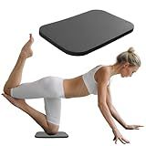 Yoga Knee Pad,High Density Foam NBR Material Yoga Knee Cushion,Clear Up Pain During Exercise,Exercise Pads for Knees Elbows Wrist,Ideal for Pilates and Planks(11.4x7.5x0.59inch,black)