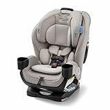 Graco Extend2Fit 3-in-1 Convertible Car Seat, 3 Modes – Rear Facing, Forward Facing Baby Car Seat and Highback Booster Seat, Adjustable Extension Panel for Extra Legroom, Ashten