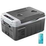 EUHOMY 12QT 12 Volt Refrigerator, Portable Car Fridge with App Control