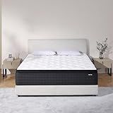 DEHIJU Queen Size Mattress, 10 Inch Hybrid Memory Foam Queen Mattress in a Box, Pressure Relief, Medium, CertiPUR-US