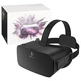DESTEK V5 VR Headset for Kids, 110° FOV VR Goggles, Eyes Protected Anti-Blue HD Lenses Virtual Reality Headsets for iPhone 17/16/15/14/13/12/11, Android Phone - Black
