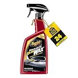 Meguiar's A1624 Quik Wax - Easy-to-Use Spray Wax for Gloss, Shine & Protection - Wet or Dry Use, 24 Oz.