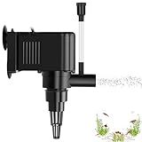 AquaMiracle Aquarium Powerhead Pump Circulating Water Pump 135 GPH for 10-40 Gallon Aquariums with Aerating Features