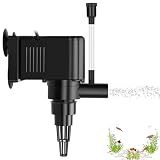 AquaMiracle Aquarium Powerhead Pump Circulating Water Pump 135 GPH for 10-40 Gallon Aquariums with Aerating Features