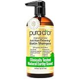 PURA D'OR Original Gold Label Anti-Hair Thinning Biotin Shampoo, 16oz