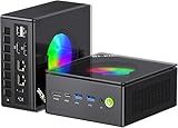 GMKtec Gaming Mini PC AMD Ryzen 9 8945HS (Turbo 5.1GHz) 32GB DDR5 2TB SSD, Computers PC Oculink, Dual NIC LAN 2.5G, WiFi 6, USB3.2, USB-C 4.0, BT5.2, DP, HDMI, Dual Fan Nucbox K11