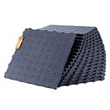VEVOR Garage Floor Tiles 12 x 12 x 0.53 inch, Interlocking Design Ease of Installation Double-Sided Texture Non-Slip Sturdiness, for Garages, Basements, Repair Shops, Graphite Gray, 50 Pack