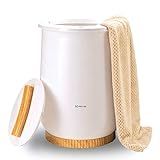 Keenray Towel Warmer, Luxury Towel Warmer Bucket, Large Towel Warmer for Bathroom, Auto Shut Off, Fits Up to Two 40"X70" Oversized Towels, Bathrobes, Blankets, PJ's and More, CL1