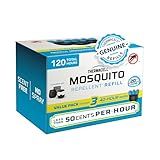 Thermacell Mosquito Rechargeable Repeller Refills; Compatible with Thermacell E-Series & Radius Only; 20 Foot Mosquito Protection Zone; Bug Spray Alternative; Scent Free; No Candle or Flame