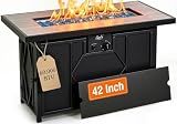 BALI OUTDOORS 42 inch Propane Fire Pit Patio