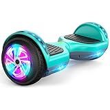 FLYING-ANT Hoverboard, Hoverboard with Bluetooth and LED Lights Self Balancing Electric Scooter 6.5" Two-Wheel Hoverboards for Kids and Teenagers